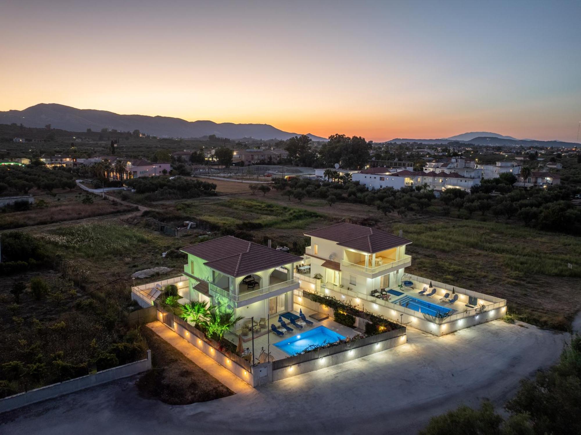 Dennis And Tanya Villas Лаганас Екстер'єр фото