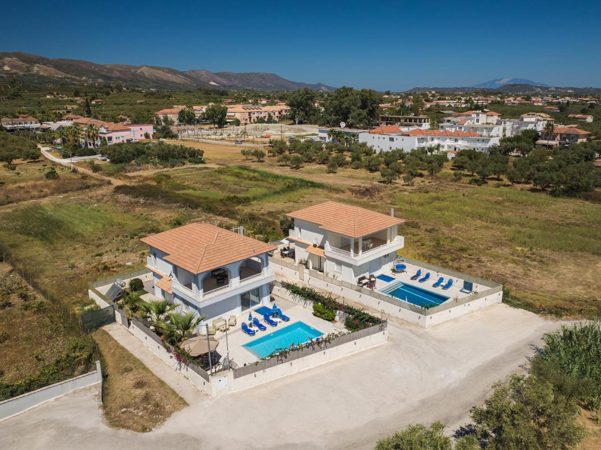 Dennis And Tanya Villas Лаганас Екстер'єр фото